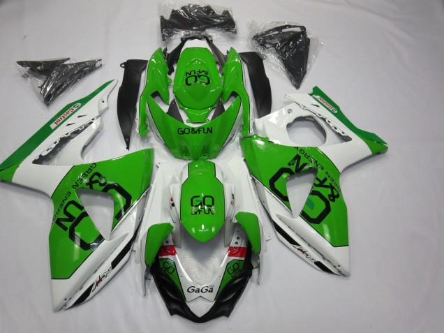 09-16 Verde Go Fun GSXR 1000 Carenado 09-16 Verde Go Fun GSXR 1000 Carenado
