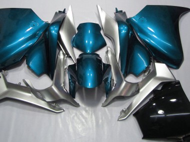 10-13 Azul Claro & Plateado VFR1200 Carenado