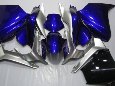 10-13 Azul Profundo & Plata VFR1200 Carenado