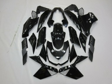 10-13 Negro Brillante Z1000 Carenado