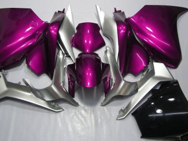 10-13 Rosa Intenso & Plateado VFR1200 Carenado