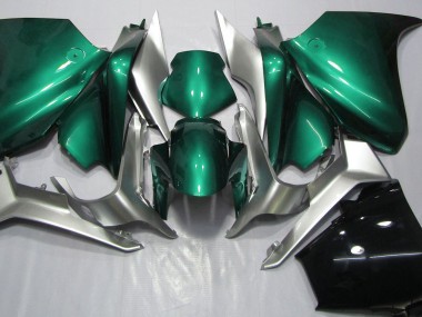 10-13 Verde Espuma De Mar & Plata VFR1200 Carenado