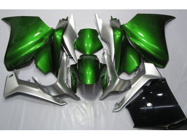 10-13 Verde Intenso & Plateado VFR1200 Carenado
