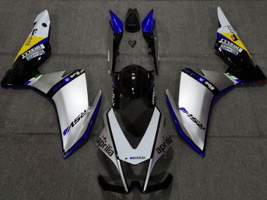 10-15 Plata Pirelli & Azul RSV4 1000 Carenado