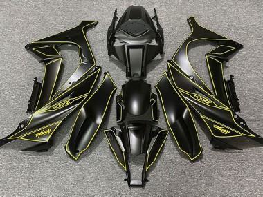 11-15 Forro Negro Mate & Amarillo ZX10R Carenado