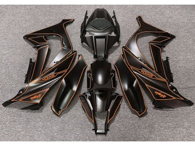 11-15 Forro Negro Mate & Naranja ZX10R Carenado