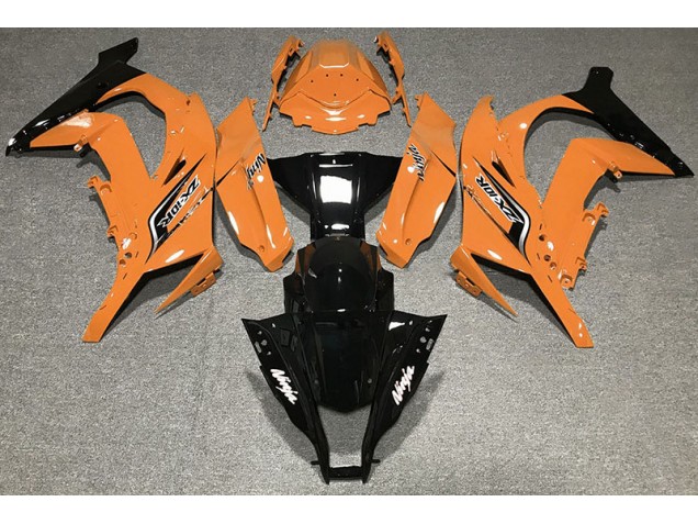 11-15 Naranja Brillante & Logotipos ZX10R Carenado 11-15 Naranja Brillante & Logotipos ZX10R Carenado