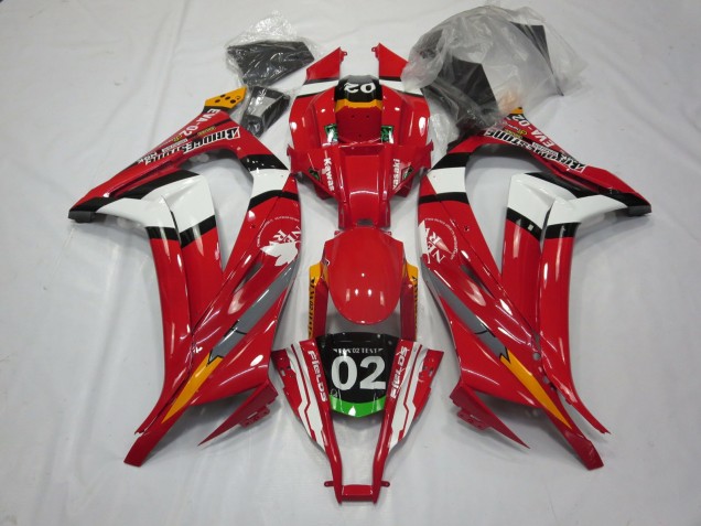 11-15 Rojo 02 ZX10R Carenado 11-15 Rojo 02 ZX10R Carenado