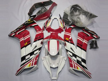 11-15 Rojo Blanco & Negro ZX10R Carenado