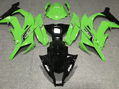 11-15 Verde Brillante & Logotipos ZX10R Carenado