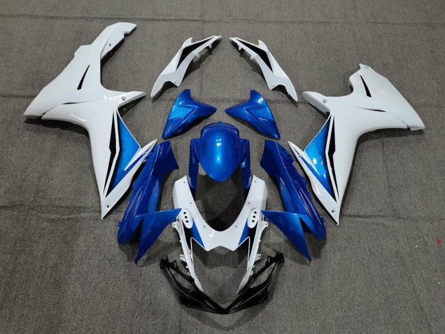 11-24 Azul & Blanco GSXR 600-750 Carenado