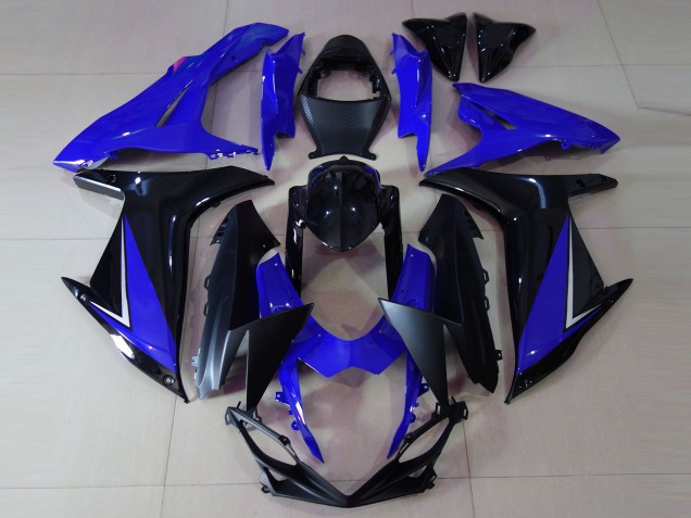 11-24 Azul Brillante & Negro GSXR 600-750 Carenado 11-24 Azul Brillante & Negro GSXR 600-750 Carenado