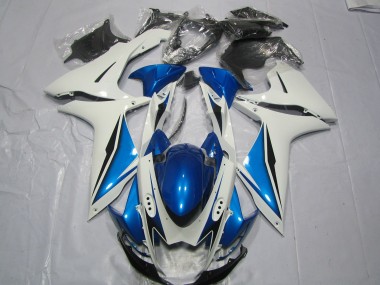 11-24 Azul Claro & Blanco GSXR 600-750 Carenado