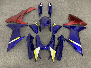 11-24 Azul Con Base Roja GSXR 600-750 Carenado