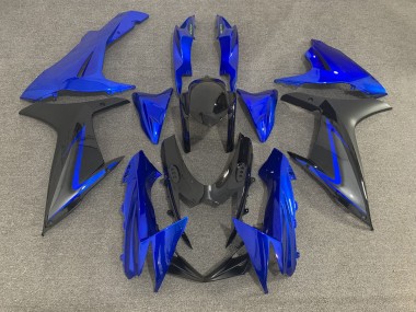 11-24 Azul Negro & Gris GSXR 600-750 Carenado