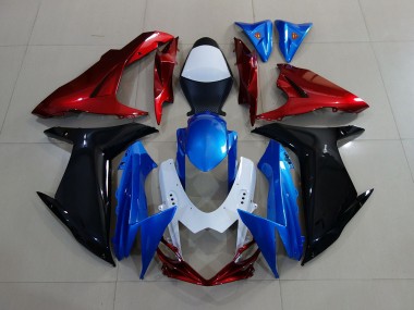 11-24 Azul / Negro / Rojo GSXR 600-750 Carenado