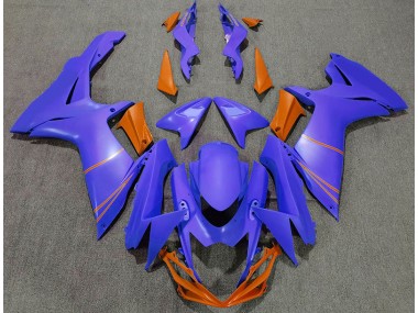 11-24 Azul Océano Mate & Naranja GSXR 600-750 Carenado