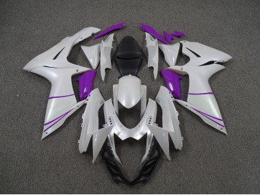 11-24 Blanco Perla & Morado GSXR 600-750 Carenado