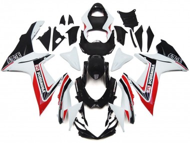 11-24 Kit De Estilo Personalizado Rojo GSXR 600-750 Carenado