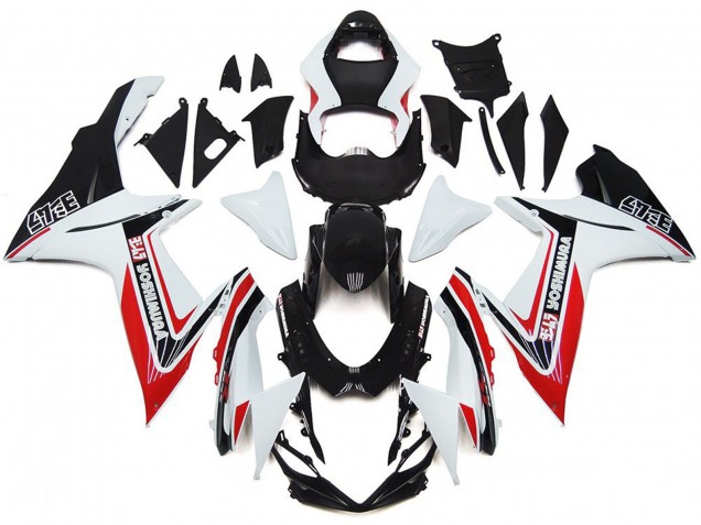 11-24 Kit De Estilo Personalizado Rojo GSXR 600-750 Carenado 11-24 Kit De Estilo Personalizado Rojo GSXR 600-750 Carenado