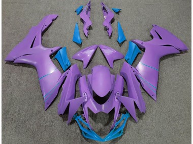 11-24 Morado Mate & Azul GSXR 600-750 Carenado