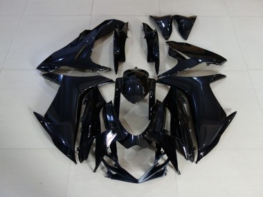 11-24 Negro Liso Brillante GSXR 600-750 Carenado
