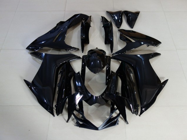 11-24 Negro Liso Brillante GSXR 600-750 Carenado 11-24 Negro Liso Brillante GSXR 600-750 Carenado