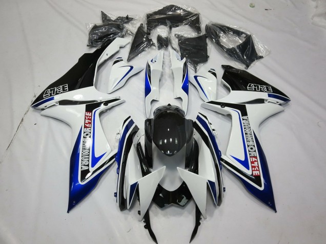 11-24 Negro Rockstar GSXR 600-750 Carenado 11-24 Negro Rockstar GSXR 600-750 Carenado