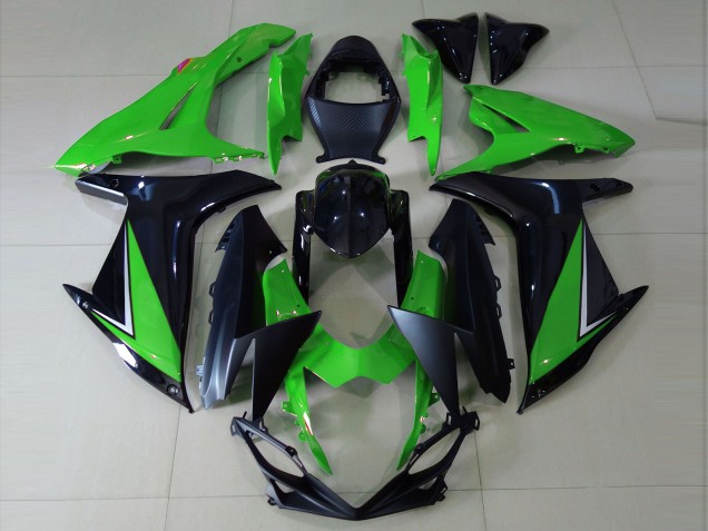 11-24 Verde Brillante & Negro GSXR 600-750 Carenado 11-24 Verde Brillante & Negro GSXR 600-750 Carenado