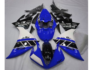 12-14 Azul Brillante Blanco & Negro R1 Carenado