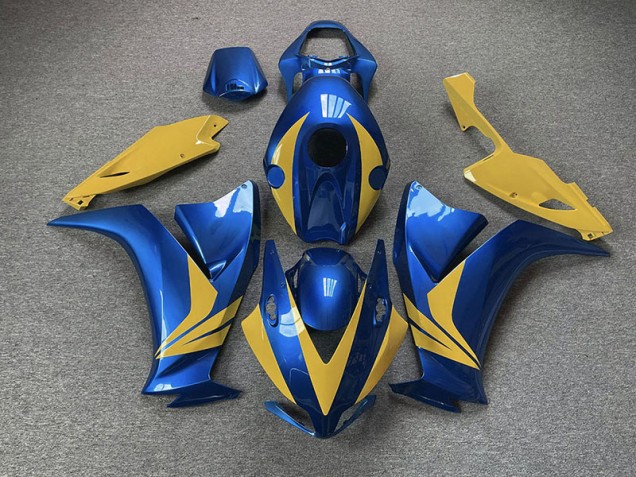12-16 Azul Brillante & Amarillo CBR1000RR Carenado 12-16 Azul Brillante & Amarillo CBR1000RR Carenado