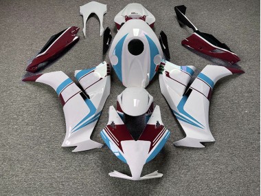 12-16 Azul Claro Brillante & Granate CBR1000RR Carenado