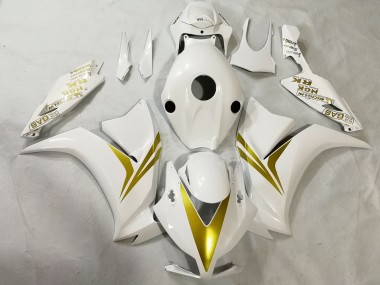 12-16 Blanco & Dorado CBR1000RR Carenado
