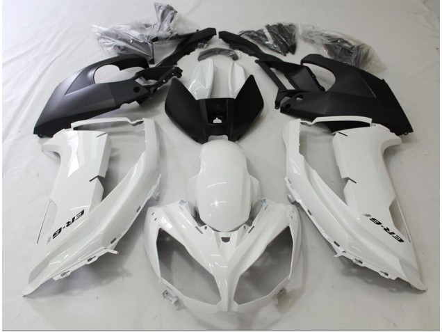 12-16 En Blanco & Negro Ninja 650R Carenado 12-16 En Blanco & Negro Ninja 650R Carenado