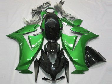 12-16 Negro Brillante & Verde CBR1000RR Carenado