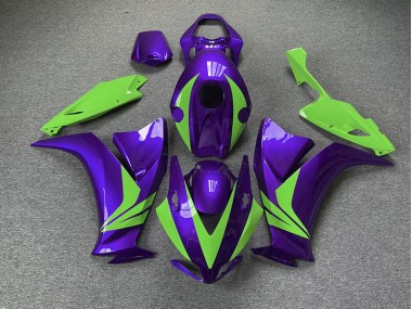 12-16 Púrpura Brillante & Verde CBR1000RR Carenado