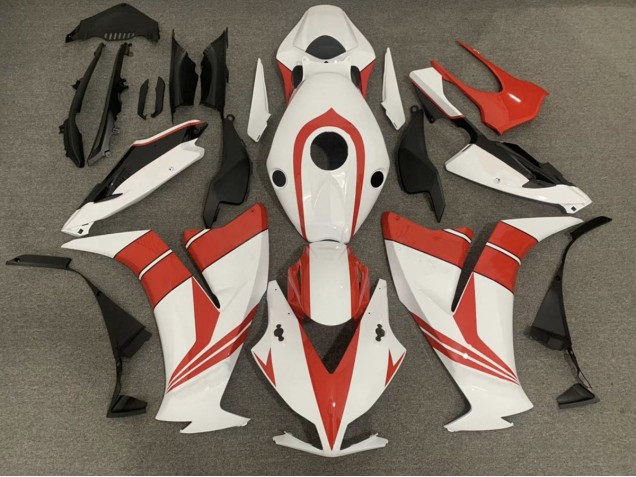 12-16 Rojo Brillante & Blanco CBR1000RR Carenado 12-16 Rojo Brillante & Blanco CBR1000RR Carenado