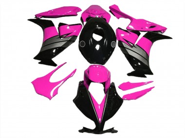 12-16 Rosa Brillante Negro & Gris CBR1000RR Carenado