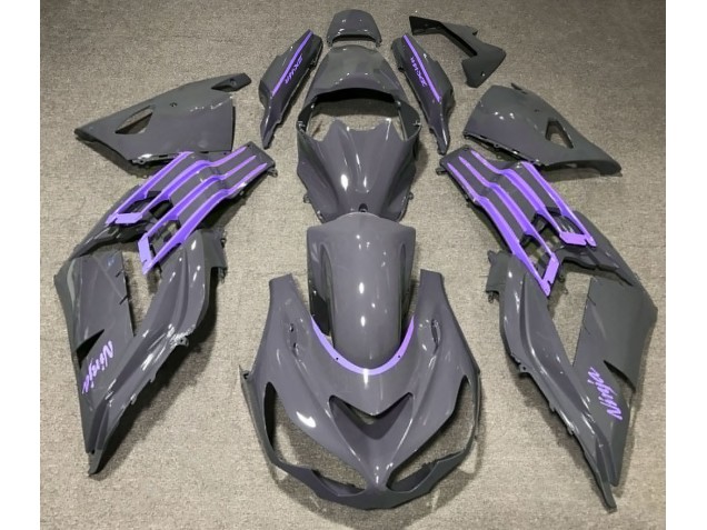 12-21 Nardo Gris & Morado ZX14R Carenado 12-21 Nardo Gris & Morado ZX14R Carenado