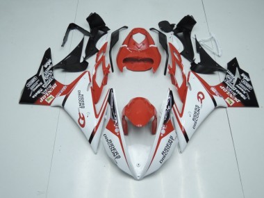 13-16 Rojo & Blanco Daytona 675 Carenado