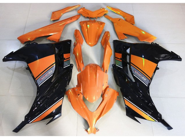 13-18 Amanecer Naranja & Negro Ninja 300 Carenado 13-18 Amanecer Naranja & Negro Ninja 300 Carenado
