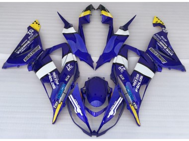 13-18 Estilo Azul ZX6R Carenado