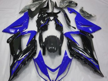 13-18 Negro & Azul ZX6R Carenado