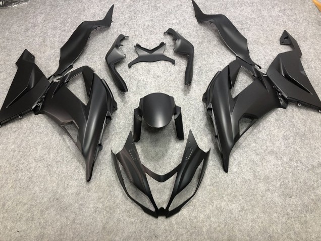 13-18 Negro Mate Liso ZX6R Carenado 13-18 Negro Mate Liso ZX6R Carenado