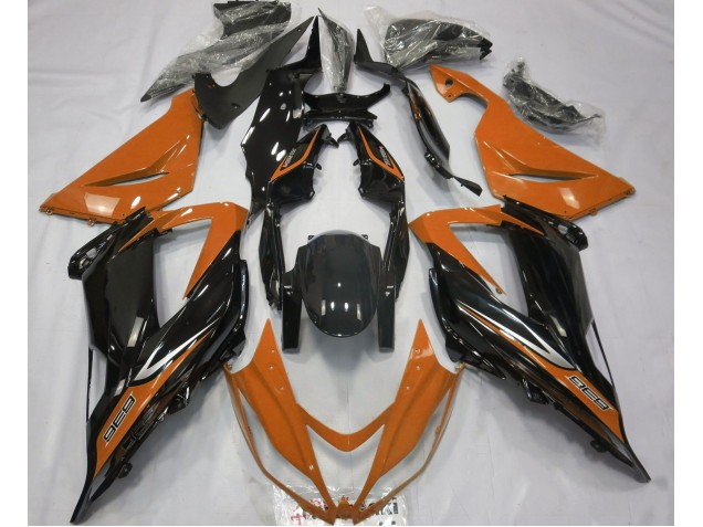 13-18 Negro & Naranja ZX6R Carenado 13-18 Negro & Naranja ZX6R Carenado