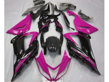 13-18 Negro & Rosa ZX6R Carenado