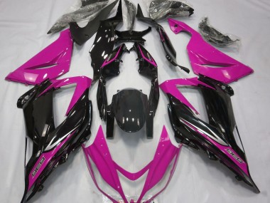 13-18 Negro & Rosa ZX6R Carenado