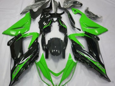 13-18 Verde & Negro ZX6R Carenado