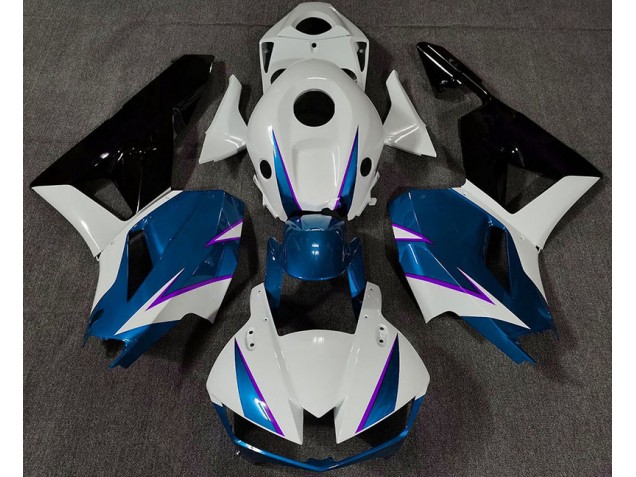 13-23 Azul Brillante Blanco & Morado CBR600RR Carenado 13-23 Azul Brillante Blanco & Morado CBR600RR Carenado