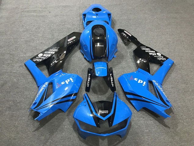 13-23 Azul Brillante & Logotipos CBR600RR Carenado 13-23 Azul Brillante & Logotipos CBR600RR Carenado